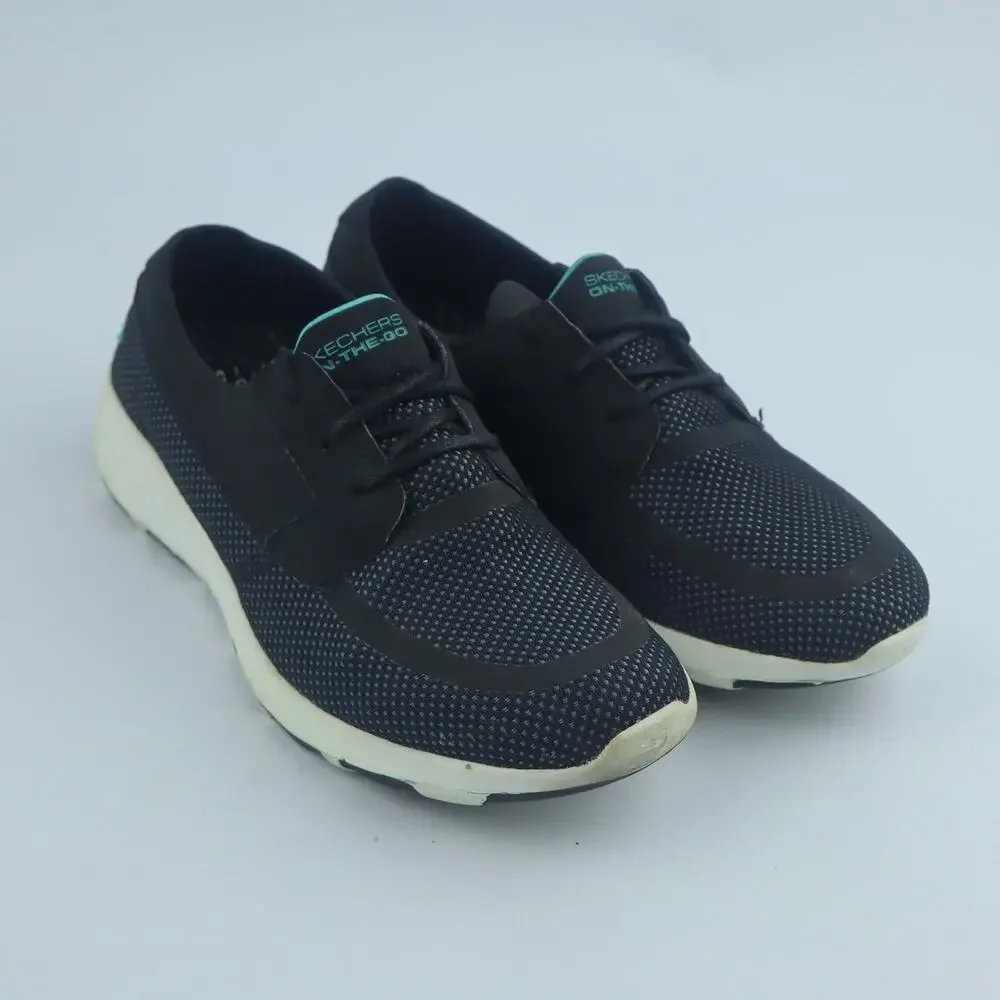 Skechers Womens On The Go 15480 Black Casual Shoes Size 8 / 38
